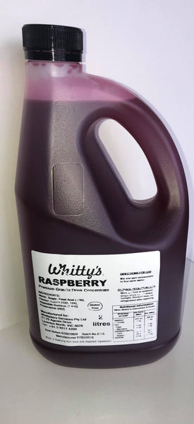 Whitty's Slushie Mix - Raspberry 2L